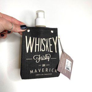 Maverick Whiskey Frisky Flask & Shot Glass